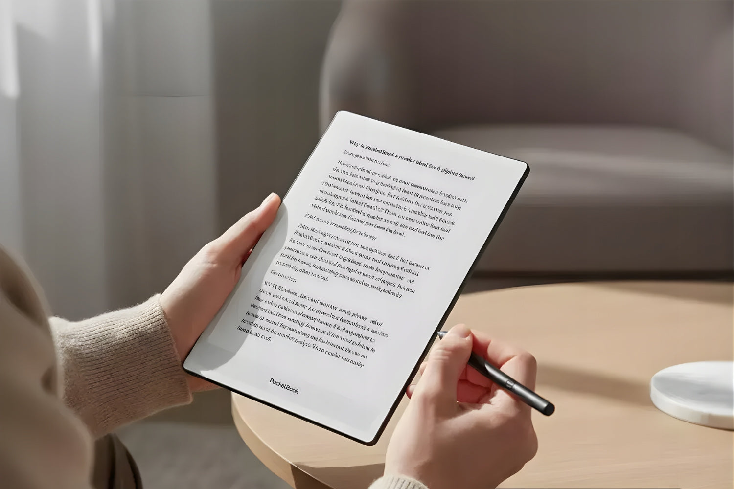 Ebook Tablet PocketBook InkPad One 10,3" 2GB 32GB USB C + Stylus Manufacturer code PB1030-8-WW