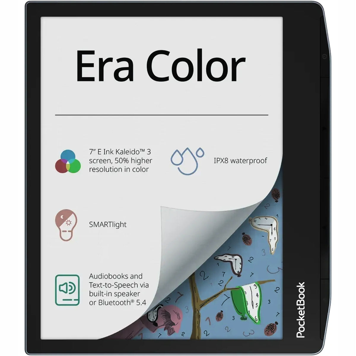 Ebook Tablet Reader Pocketbook Era Color 32GB 7 Cali E Ink Color Speaker