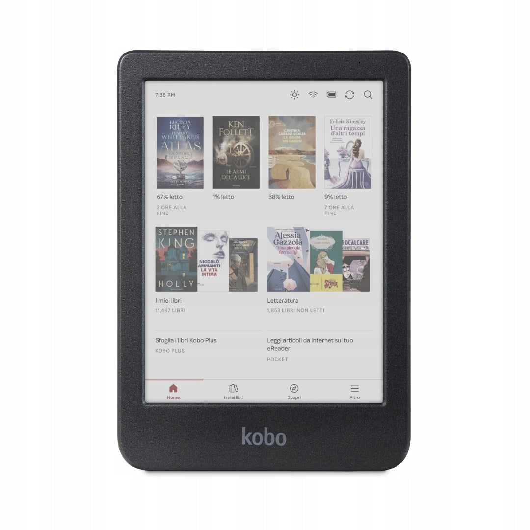 Ebook reader Kobo Clara Colour 6 EInk Kaleido3 16GB Black