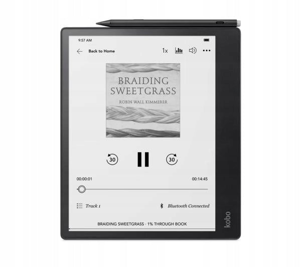 Ebook reader Kobo Ellipse 2e 32GB 10,3" E-Ink Bluetooth WiFi black + stylus Manufacturer code N605-BK-K-BU