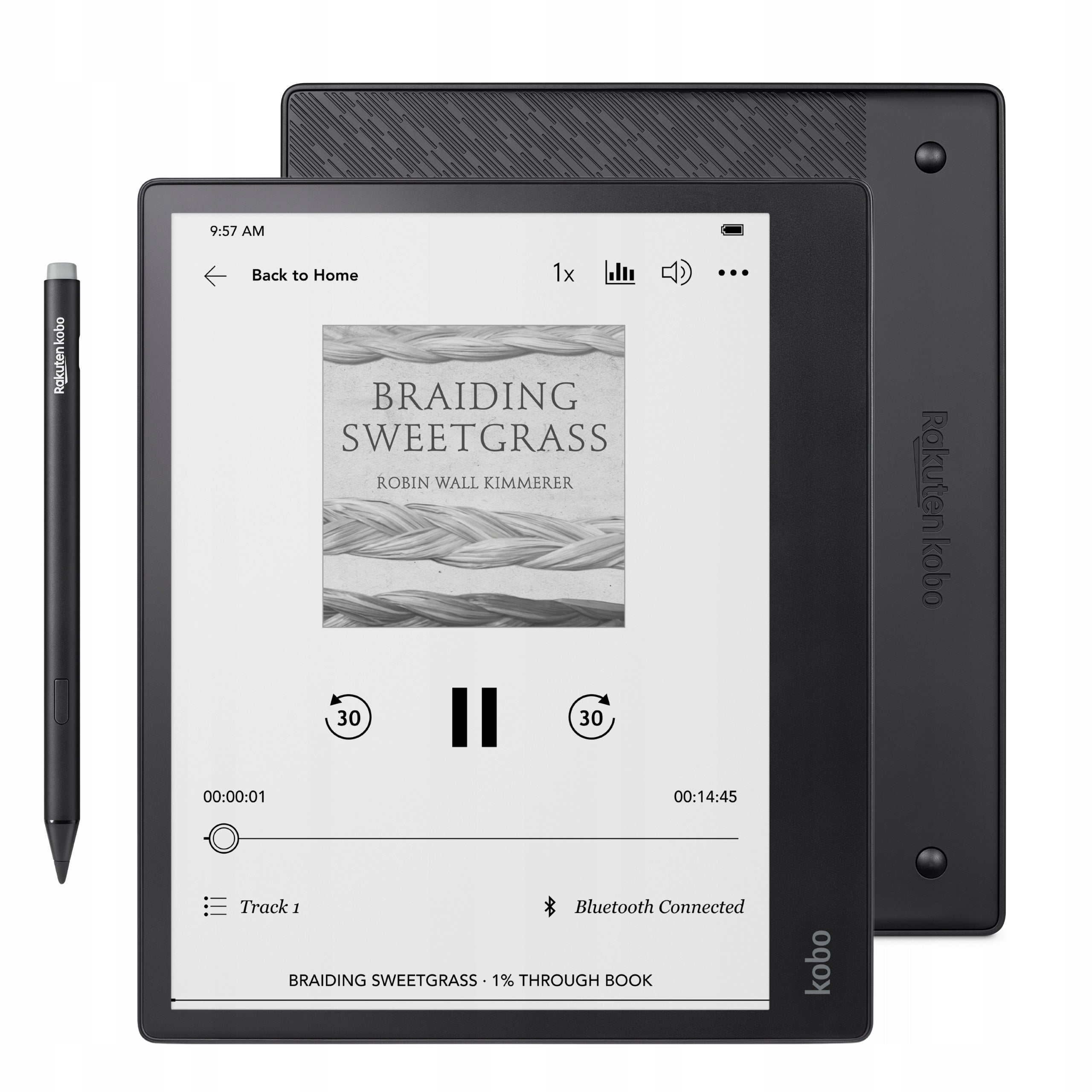 Ebook reader Kobo Ellipse 2e 32GB 10,3" E-Ink Bluetooth WiFi black + stylus