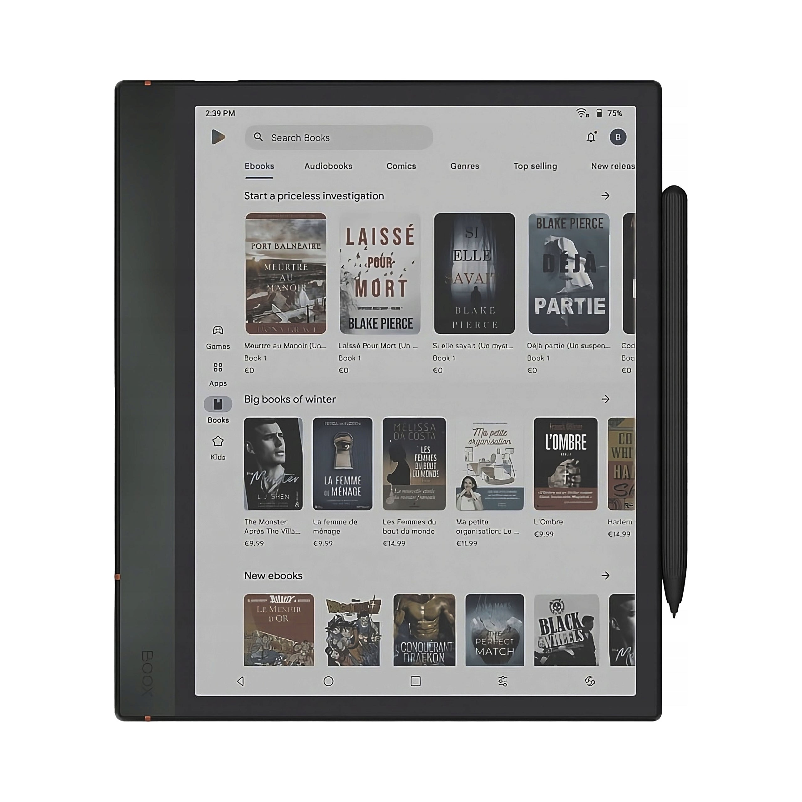 Ebook reader Onyx Boox Note Air 4 C 64 GB 10,3" black