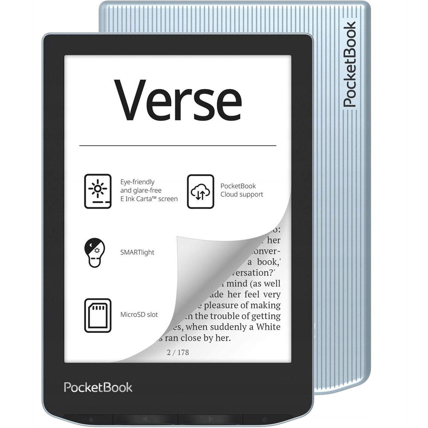 Ebook reader PocketBook Verse 629 8 GB 6 Cali Light Blue