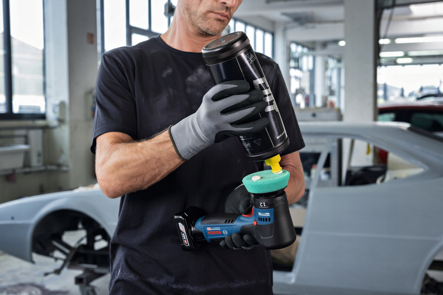 Eccentric cordless polisher 77mm BOSCH GPX 12V-77 06019L4000 Manufacturer code 06019L4000