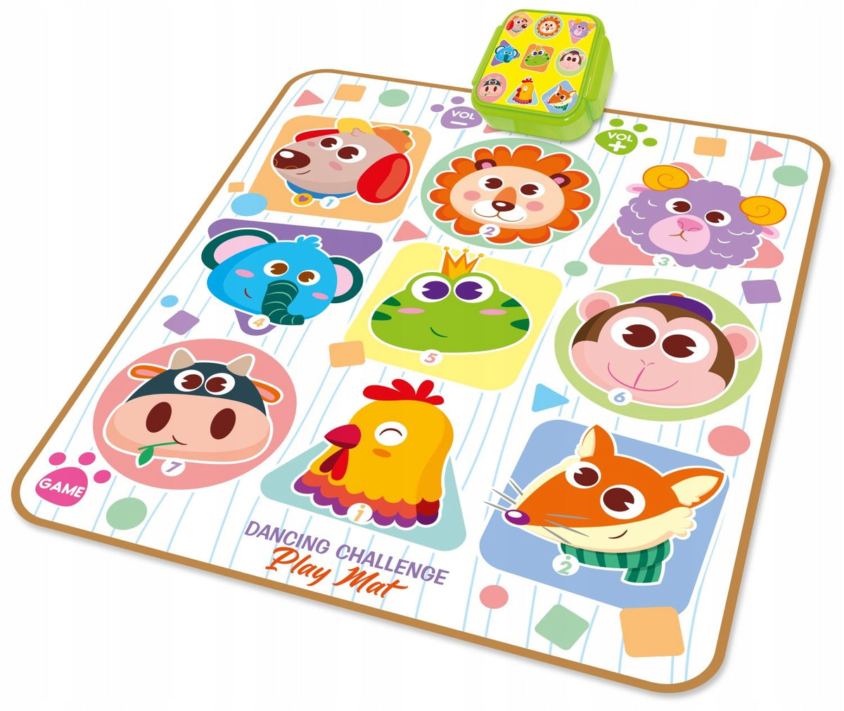 Educational Dancing Mat Interactive Game For Kids Animals Gift Brand Artyk