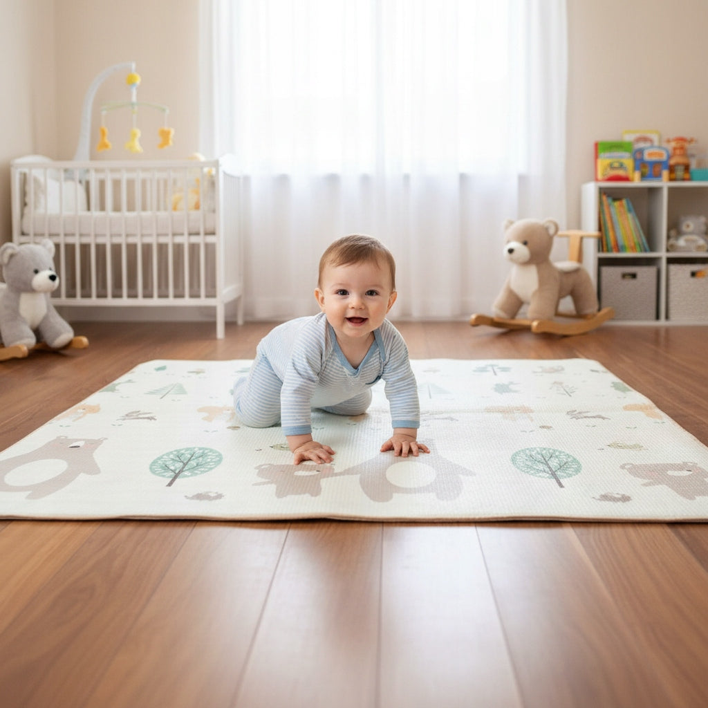 Educational Foam Mat Double Sided Folding Mat for Children CARPET 180x180 Manufacturer code Mata edukacyjna 6392