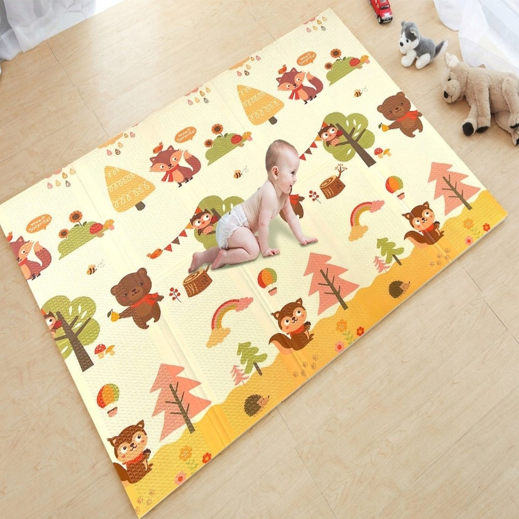 Educational Foam Mat Double Sided Folding Mat for Children Large 200x180cm Manufacturer code 5326