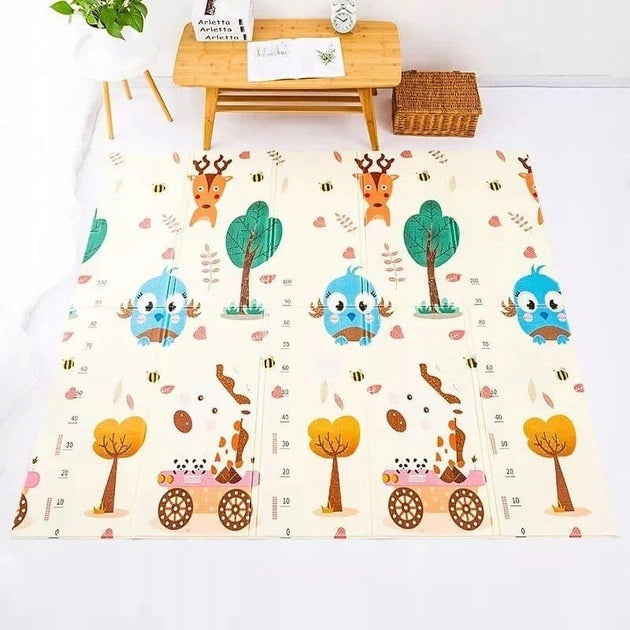 Educational Foam Mat for Children Large 200x150cm Growth Measure Packaging status original