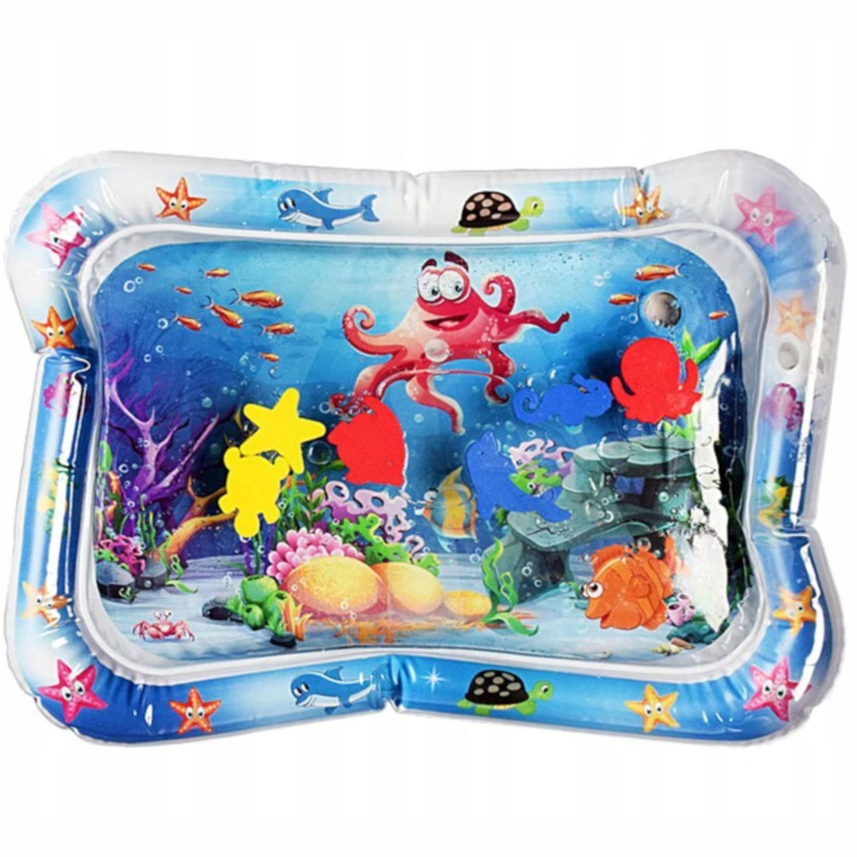 Educational Inflatable Sensory Water Mat for Children Infant Learning Brand no brand