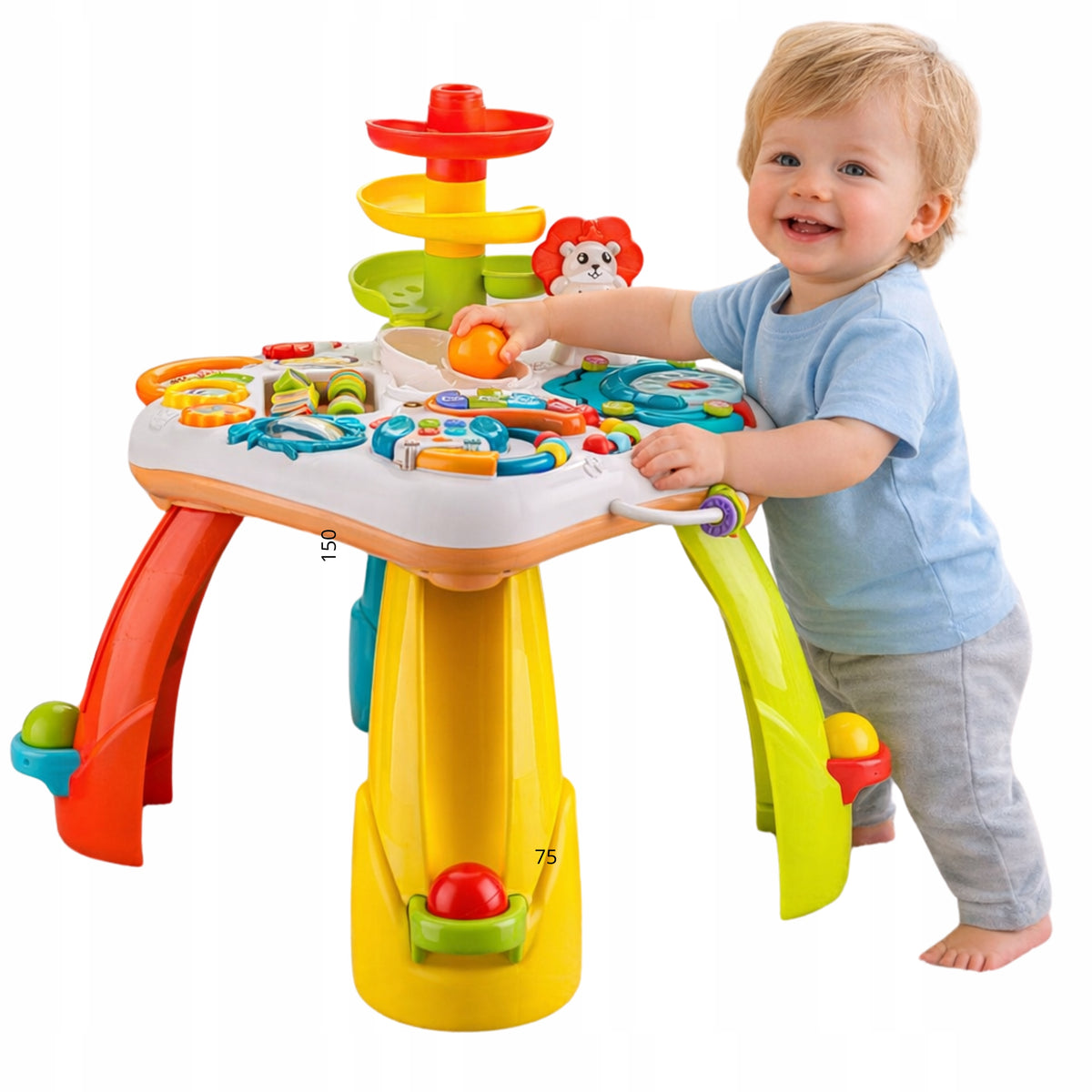 Educational Interactive Children's Table Slide Balls Melodies