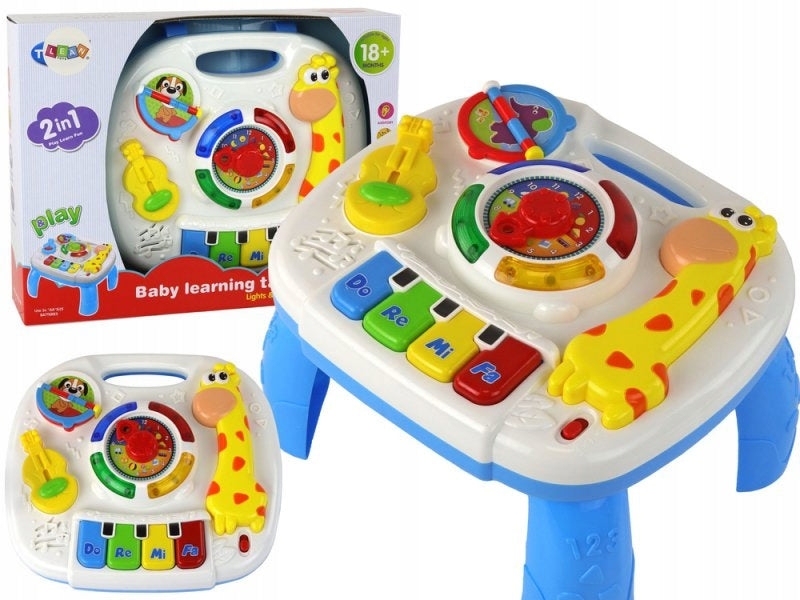 Educational Interactive Table Board 2in1 For Toddlers Giraffe