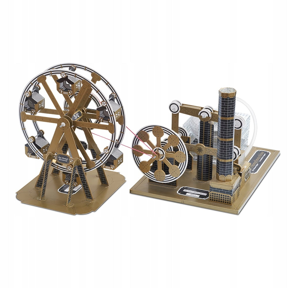 Educational Kit Model Carton Steam Machine for Kids to Assemble Manufacturer code 429.DMS