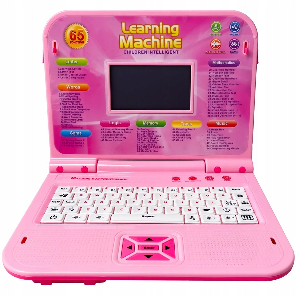 Educational Laptop For Learning English Fun Game 130 Functions For Development Packaging status original
