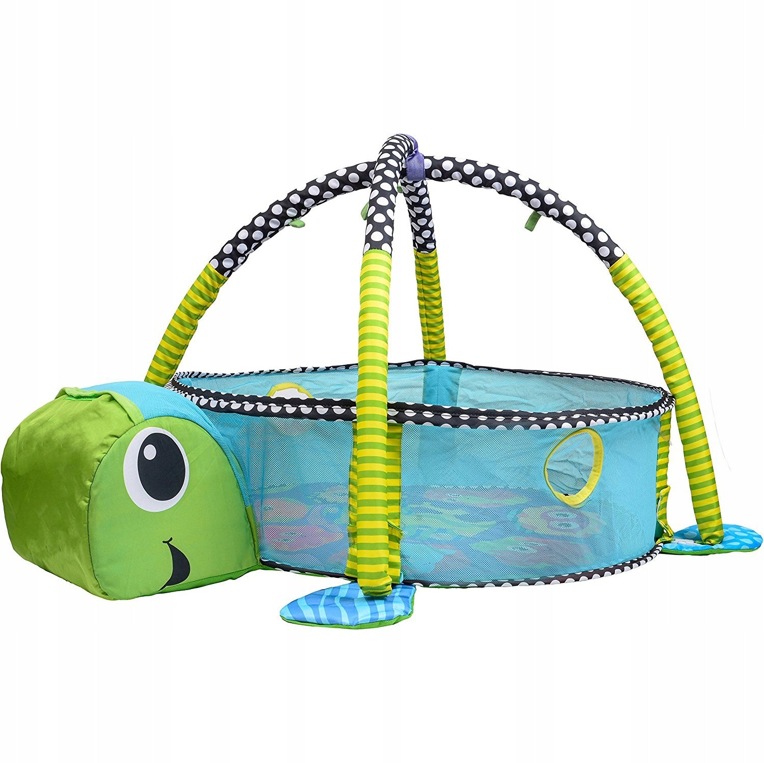 Educational Mat 3in1 Large Interactive Playpen Pool Ball Turtle 0+ Color multicolor