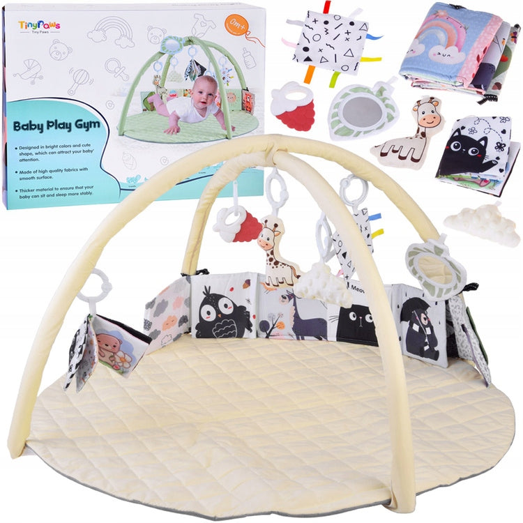 Educational Mat with Headband + Toys Teether Contrast Book ZA5827