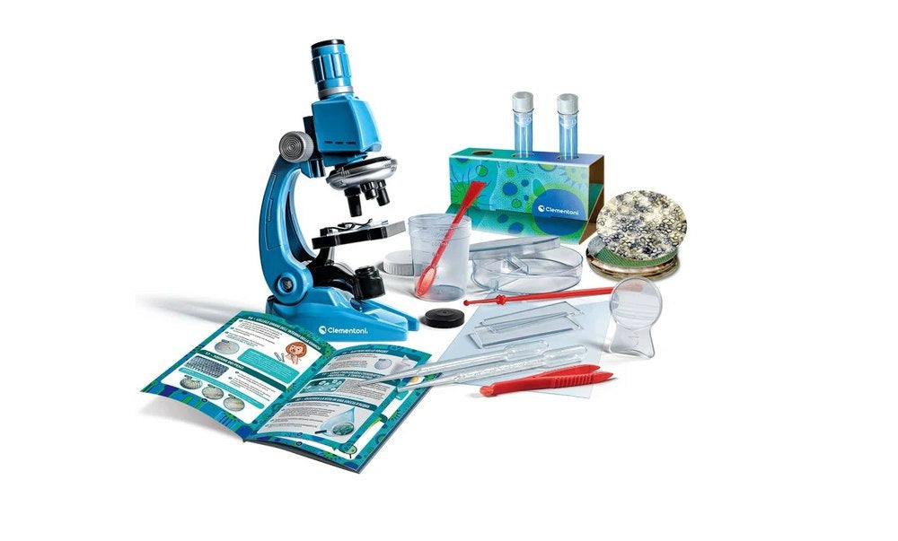 Educational Microscope Set of 50 Experiments LED Lighting Polish 8+ Manufacturer code 9876