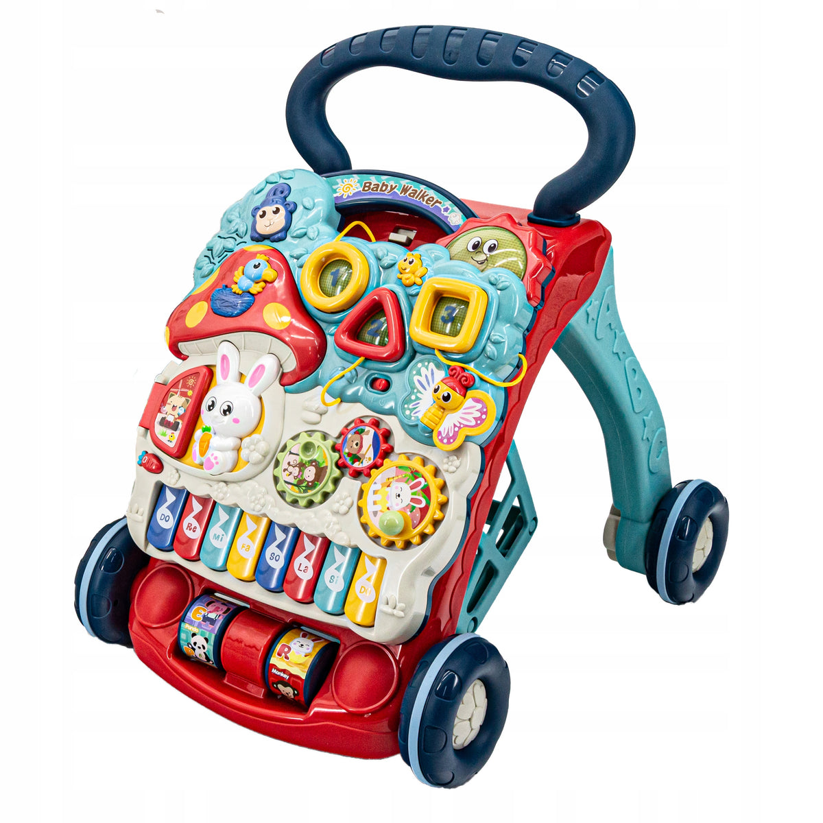 Educational Music Walker Multifunctional Playing Pusher Organs Basket Brand DK