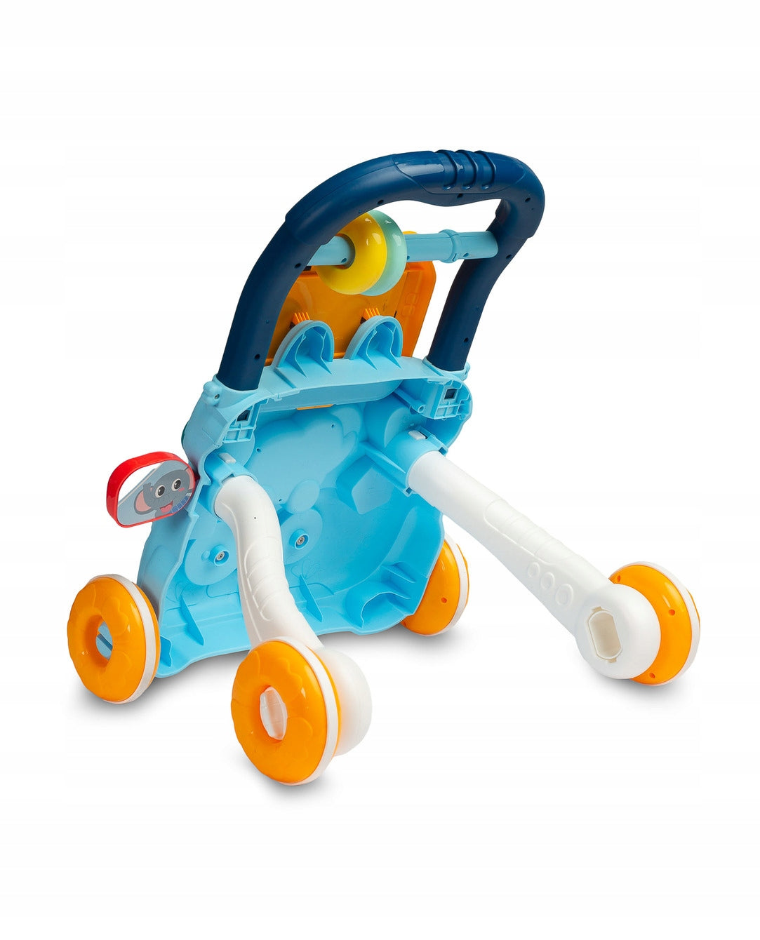 Educational Pusher Walker Interactive for Kids Zoo Blue Toyz Packaging status original