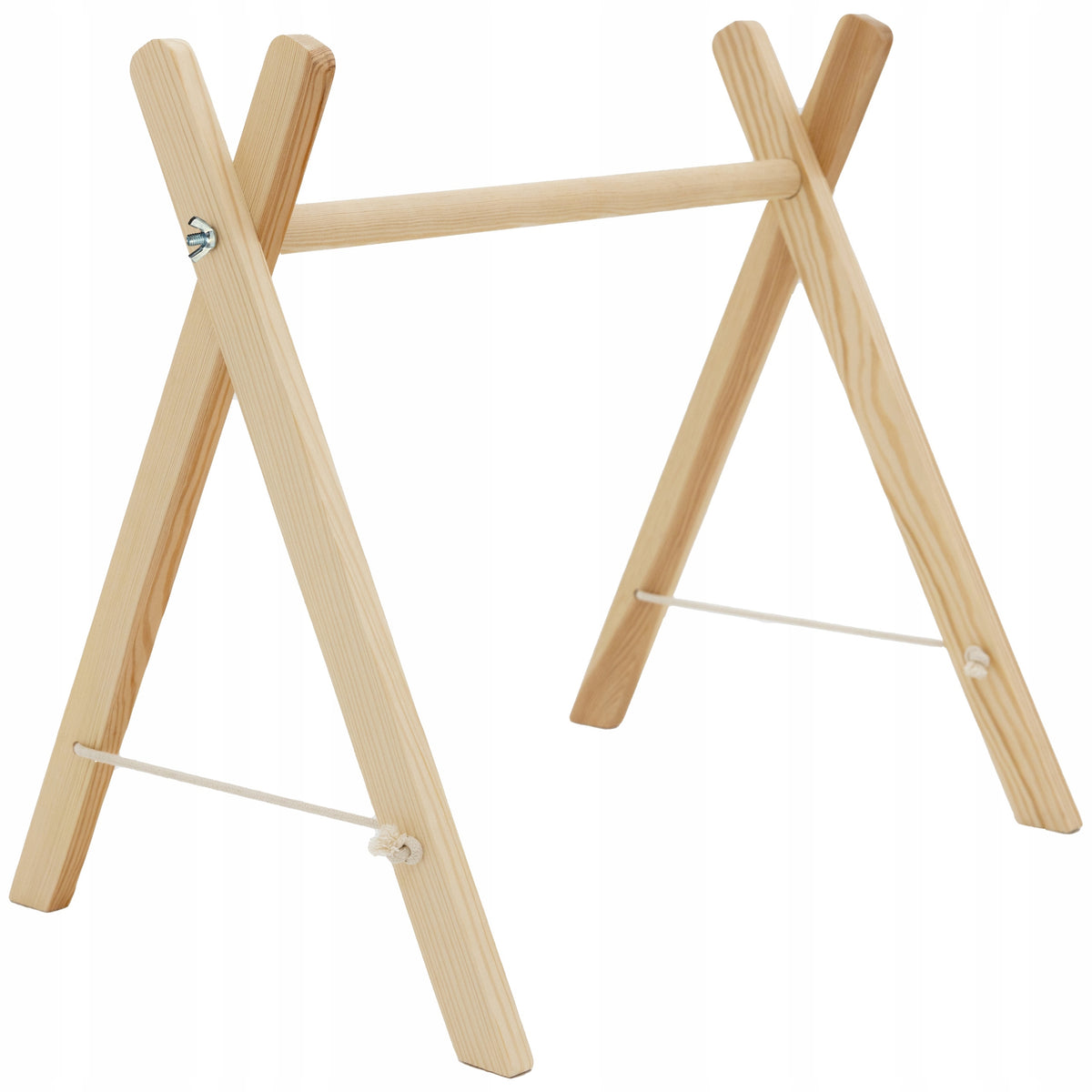 Educational Stand Gymnastic Baby Gym Wooden Natural Montessori