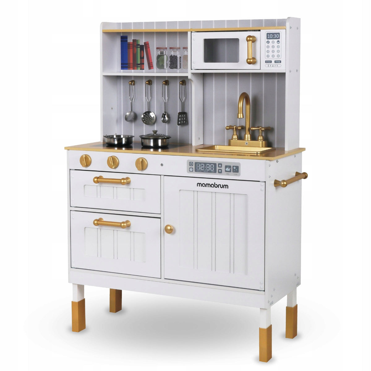 Educational Toy Wooden Kitchen with Accessories Interactive for Kids Manufacturer code MAM170 KITCHEN
