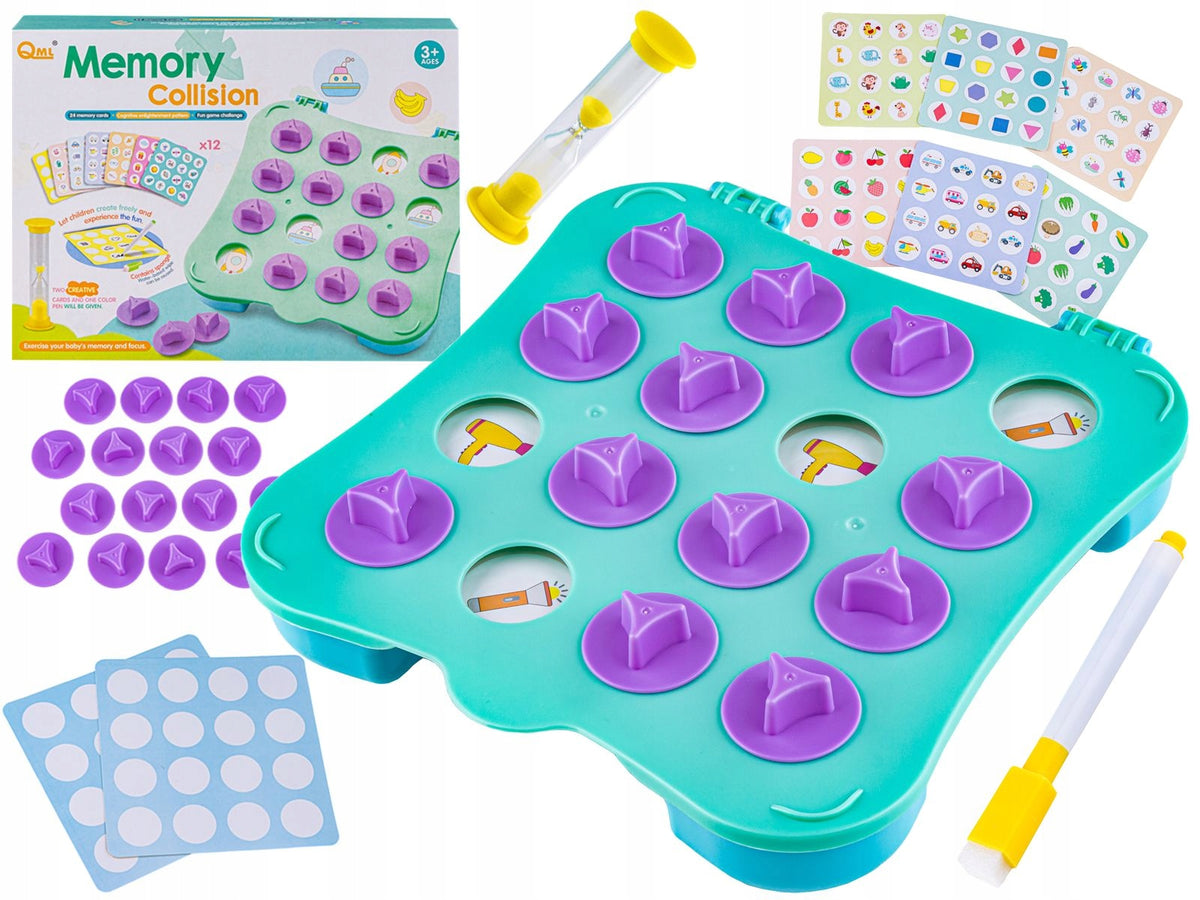 Educational game MEMORY learning to remember children 3 4 5 6 years old MEMORY