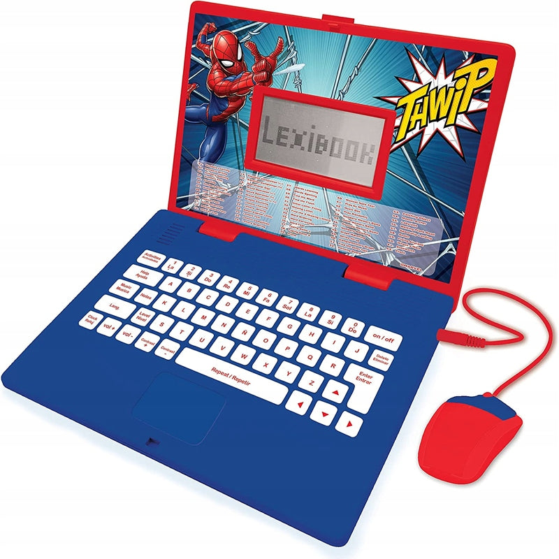 Educational laptop Lexibook Spiderman POL/ANG 124 activities for children 4+