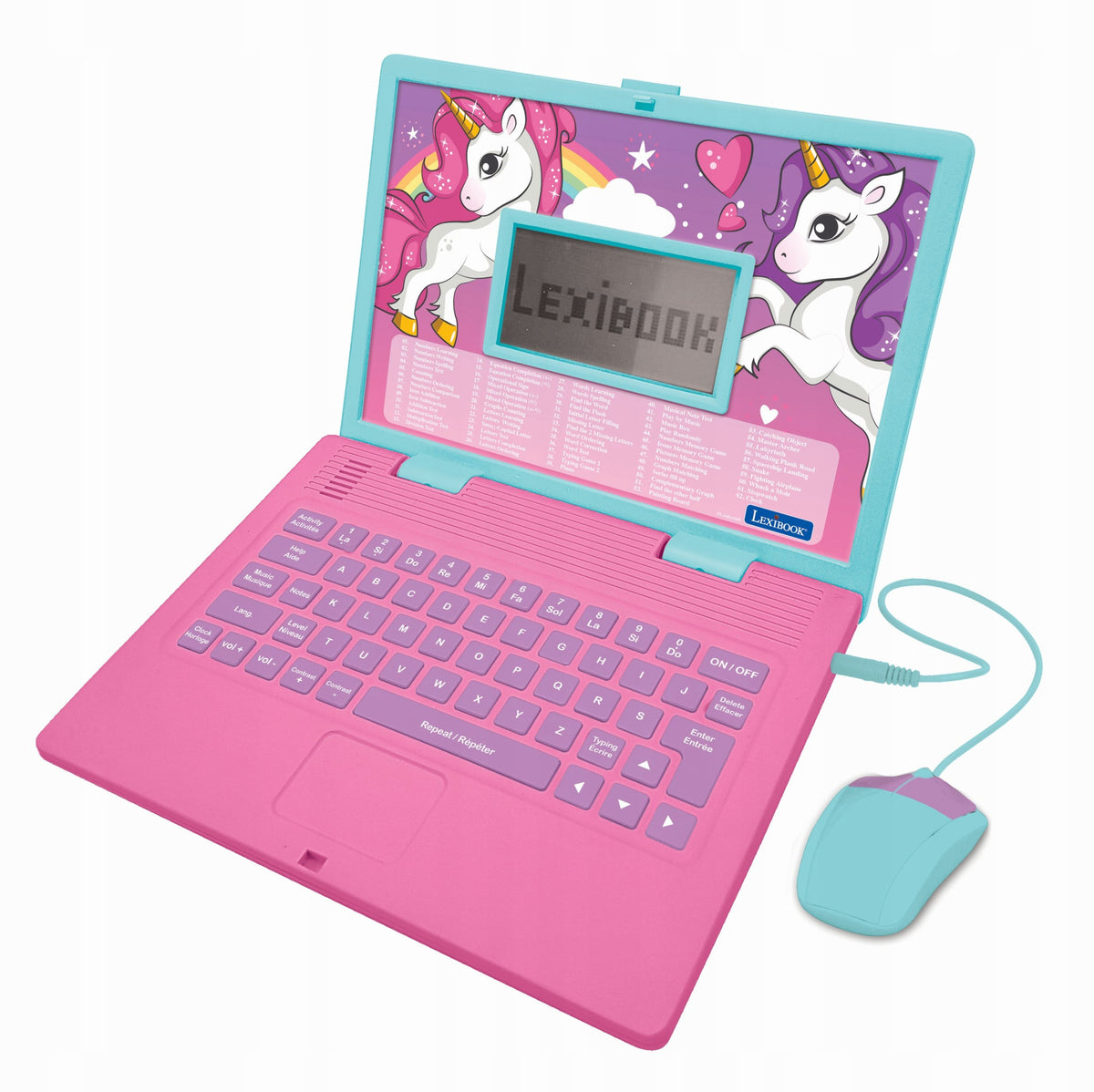 Educational laptop Unicorn PL/EN two languages Manufacturer code JC598UNIi17
