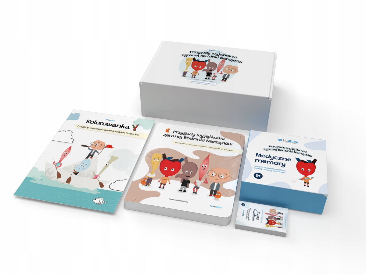 Educational medical gift set for a child