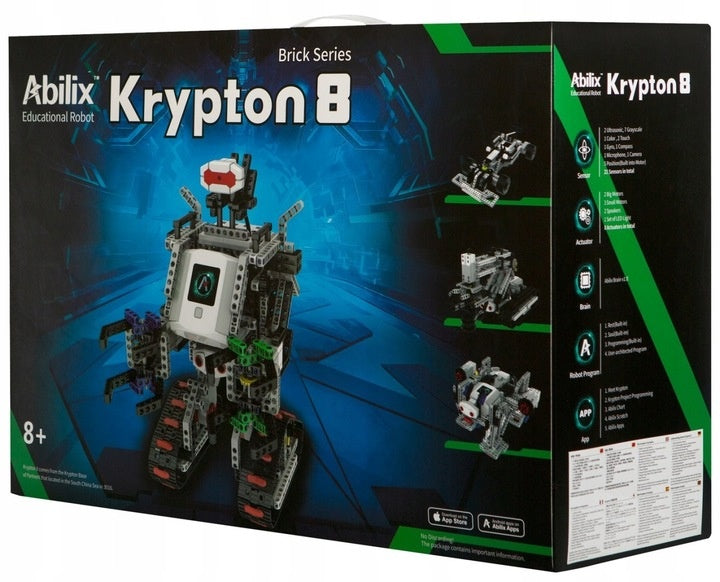 Educational robot with blocks Abilix Krypton 8 learning robotics and programming