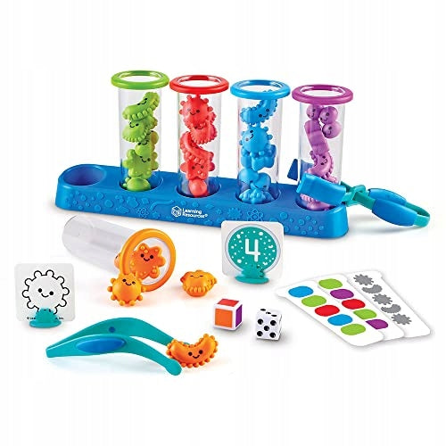 Educational set colorful creatures development of fine motor skills Learning Resources Manufacturer code 001