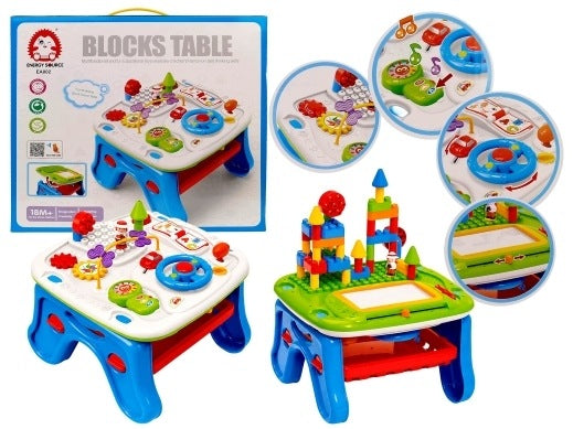 Educational table 2in1 Artyk with swivel top for 18 months