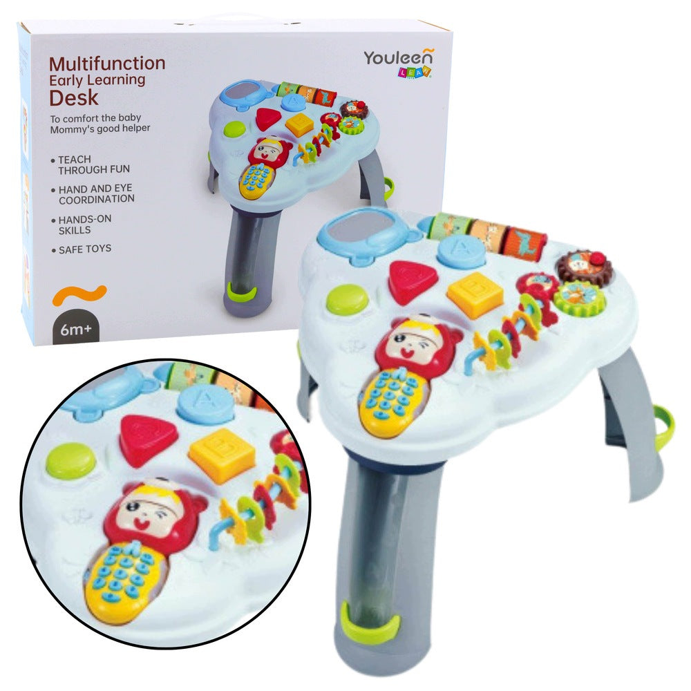 Educational table 50x50x37 cm for children from 6 months of age