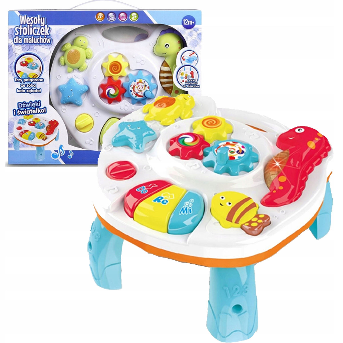 Educational table Artyk AT129278 Color multicolor