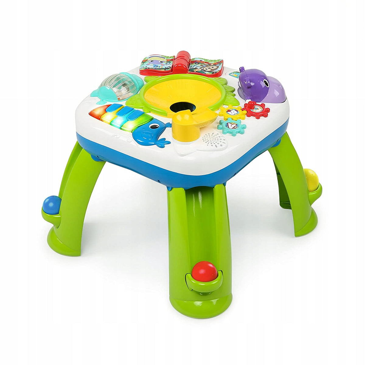 Educational table for babies Bright Starts interactive 4 languages ENG DE