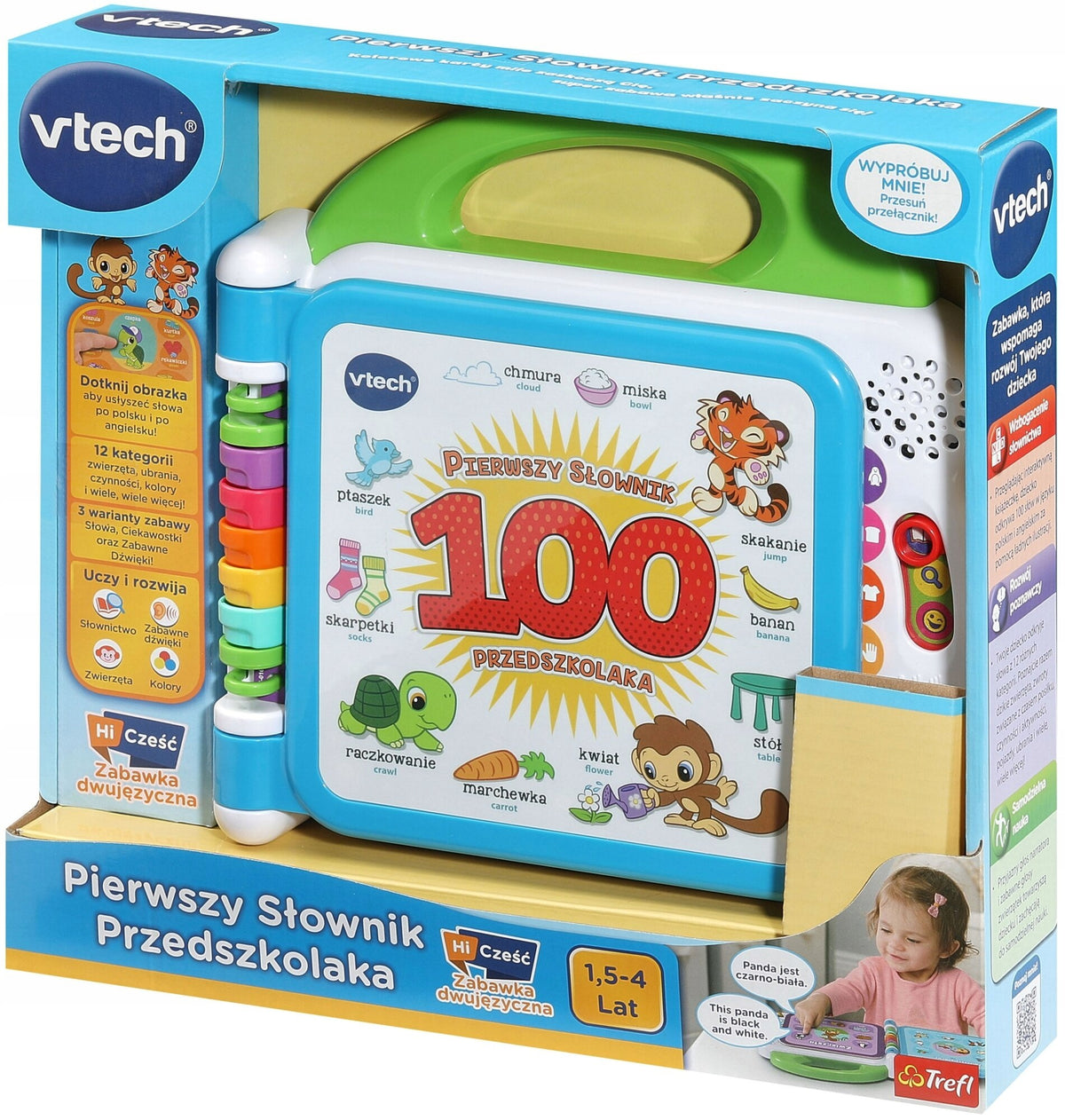 Educational toy VTECH Pre School First Dictionary 100 Preschooler Kid's age 18＋ months