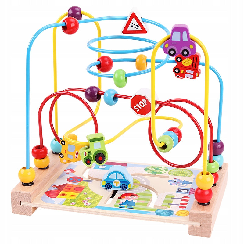 Educational toy puzzle labyrinth