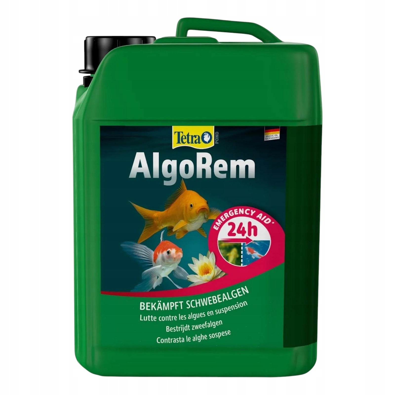 Effective way to crystal clear water- Tetra Pond AlgoRem 3000 ml Brand Tetra