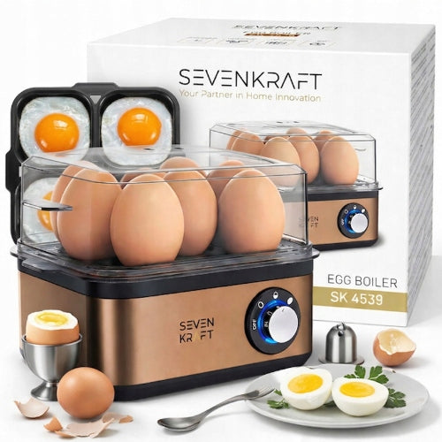 Egg Cooker 8 Eggs Electric Hard Cooking Equipment Soft