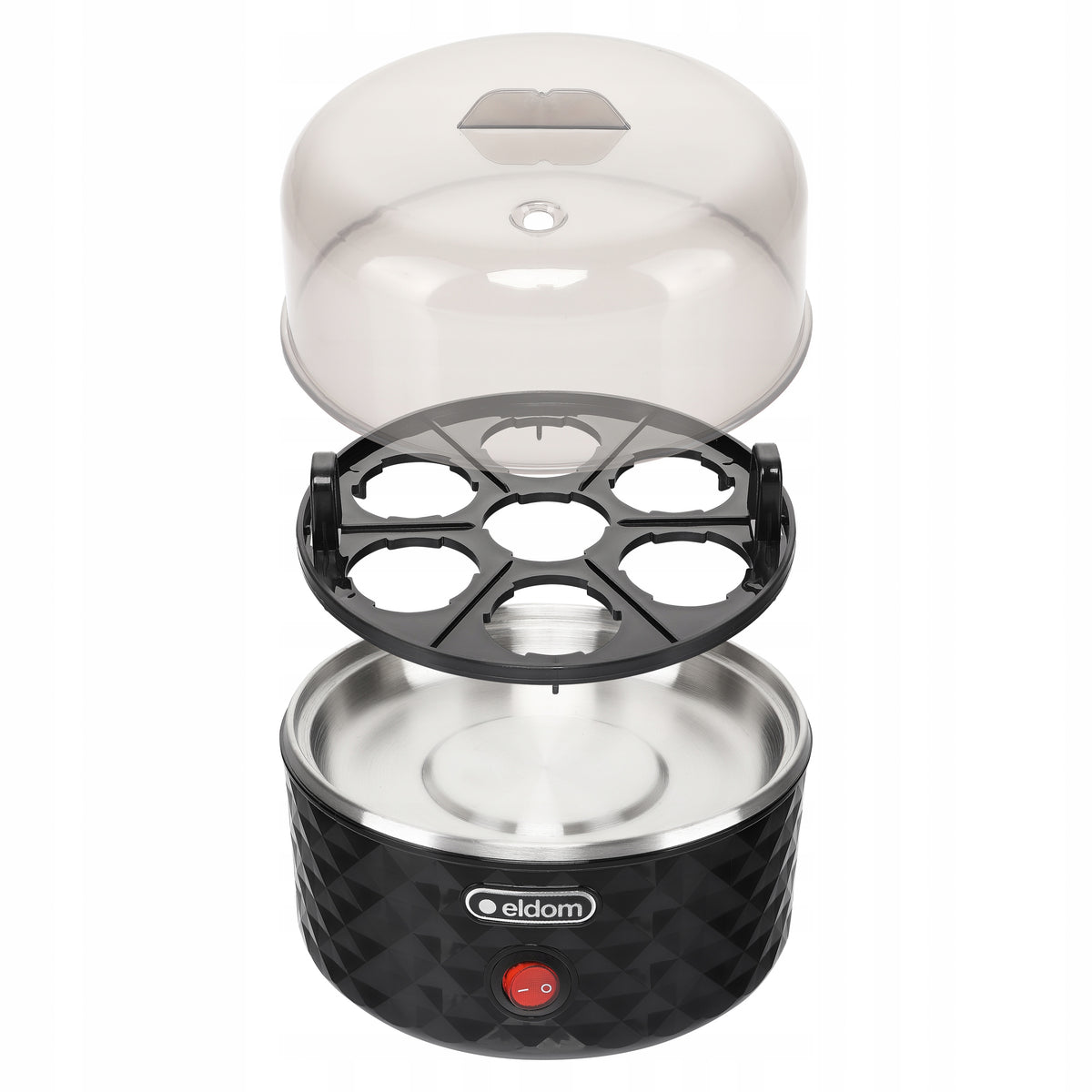 Egg Cooker Scoop ELDOM EM101C Vending Machine for 7 Eggs EggCooker Brand Eldom