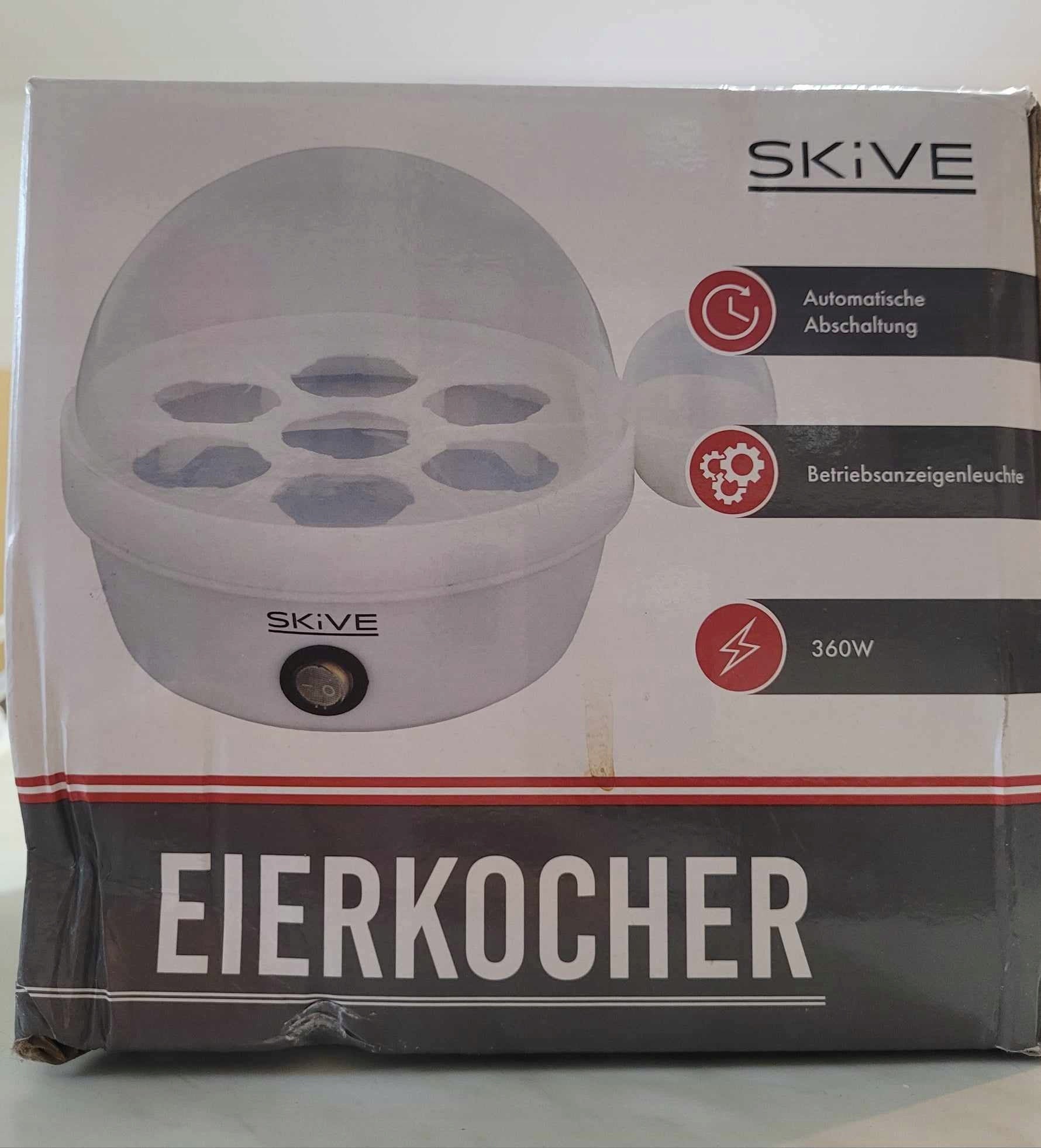 Egg Cooker Skive 360W for 7 eggs