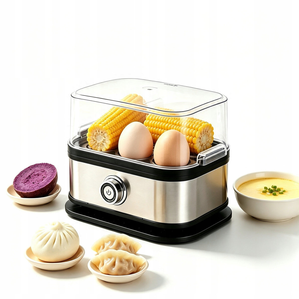 Egg Cooking Molds 6 Eggs 3 Degrees Hardness Adjustment Manufacturer code KD4118