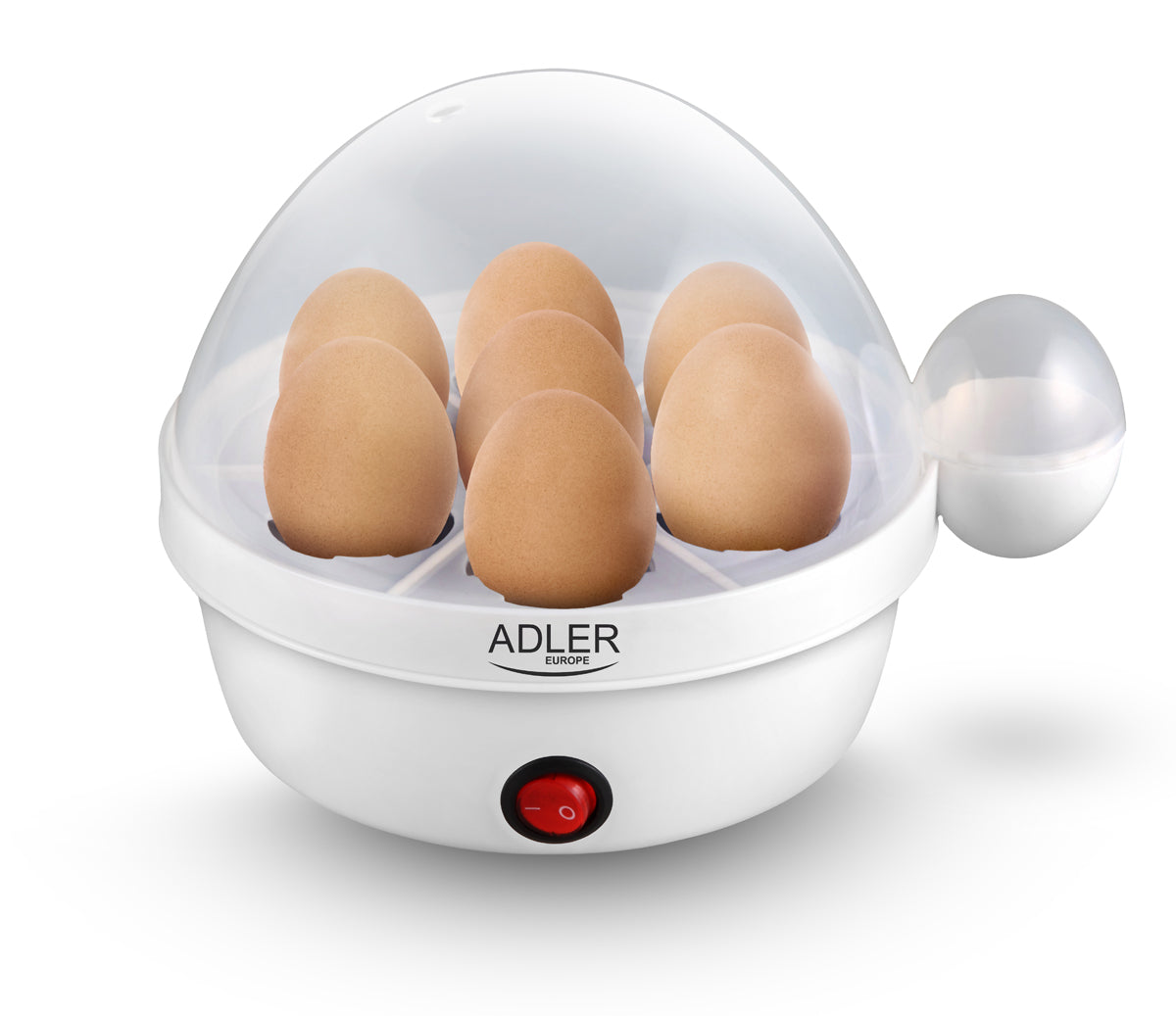 Egg cooker ADLER AD 4459 white 7 eggs 450W Manufacturer code AD4459