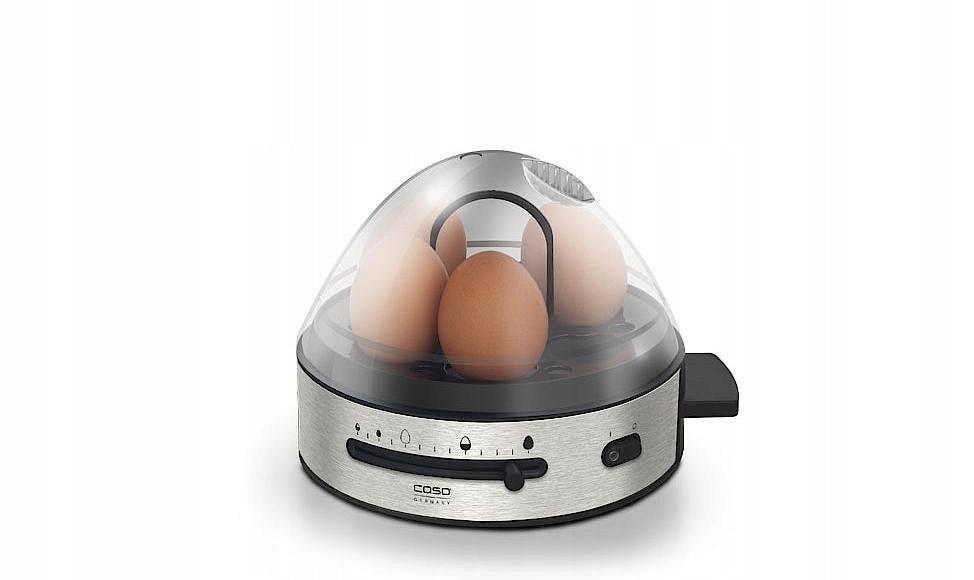 Egg cooker CASO Germany E7 silver/grey