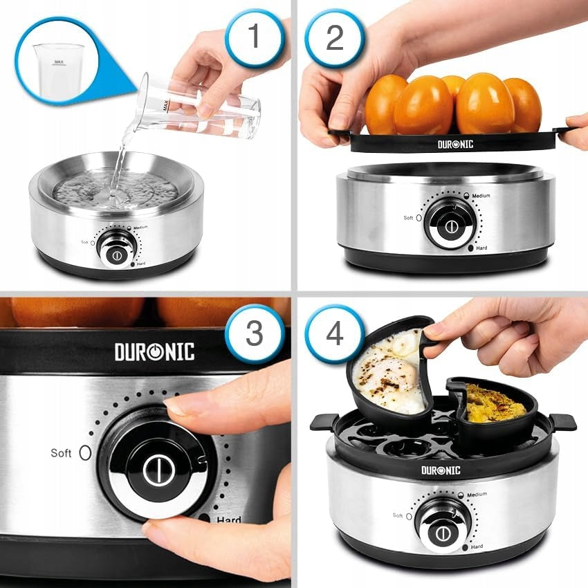 Egg cooker Duronic EB40 black Brand Duronic
