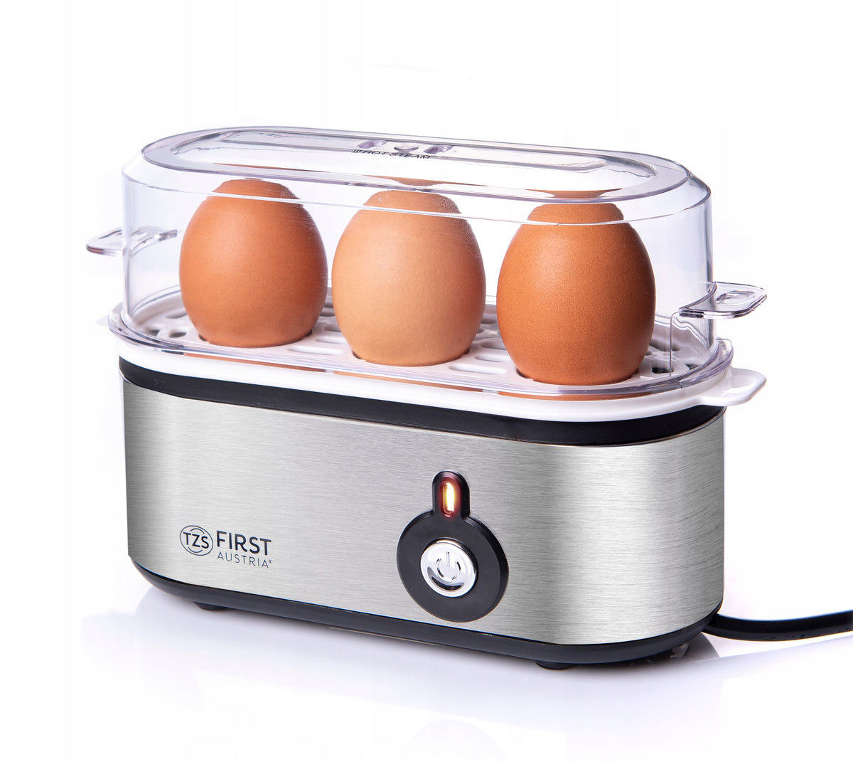 Egg cooker First Austria 5115-2 silver/grey