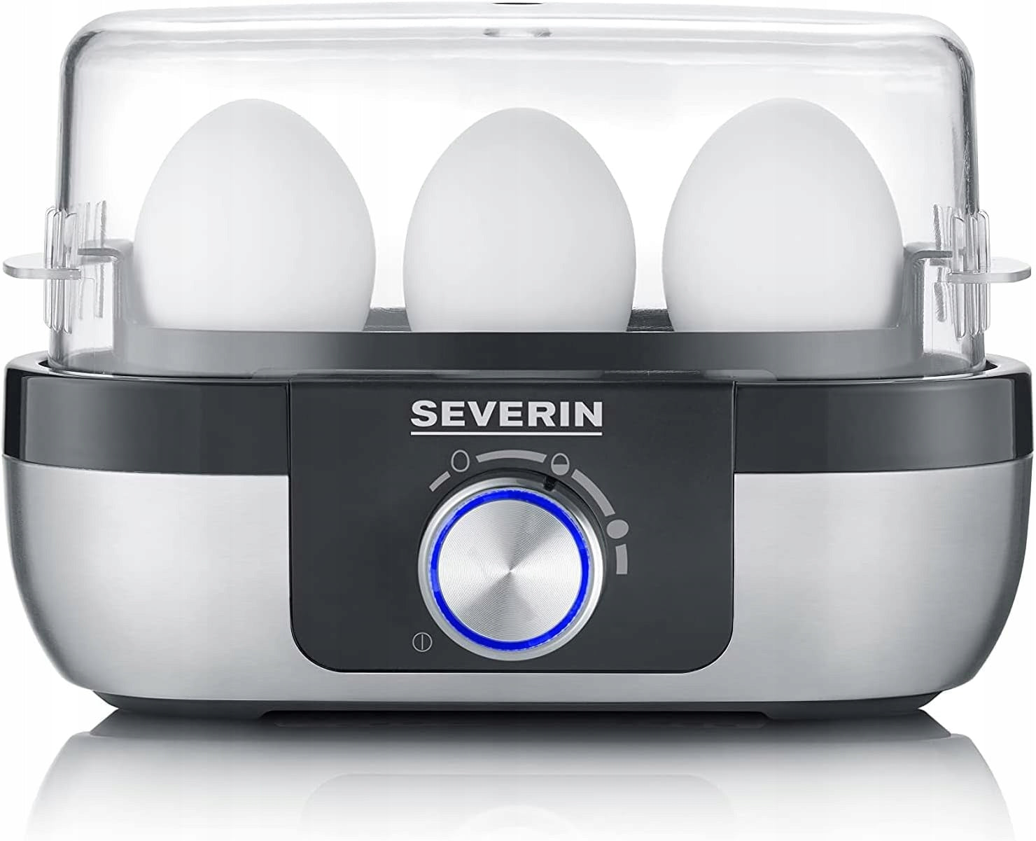 Egg cooker Severin EGG HOLDER WITH TIMER ADJUSTABLE silver/grey