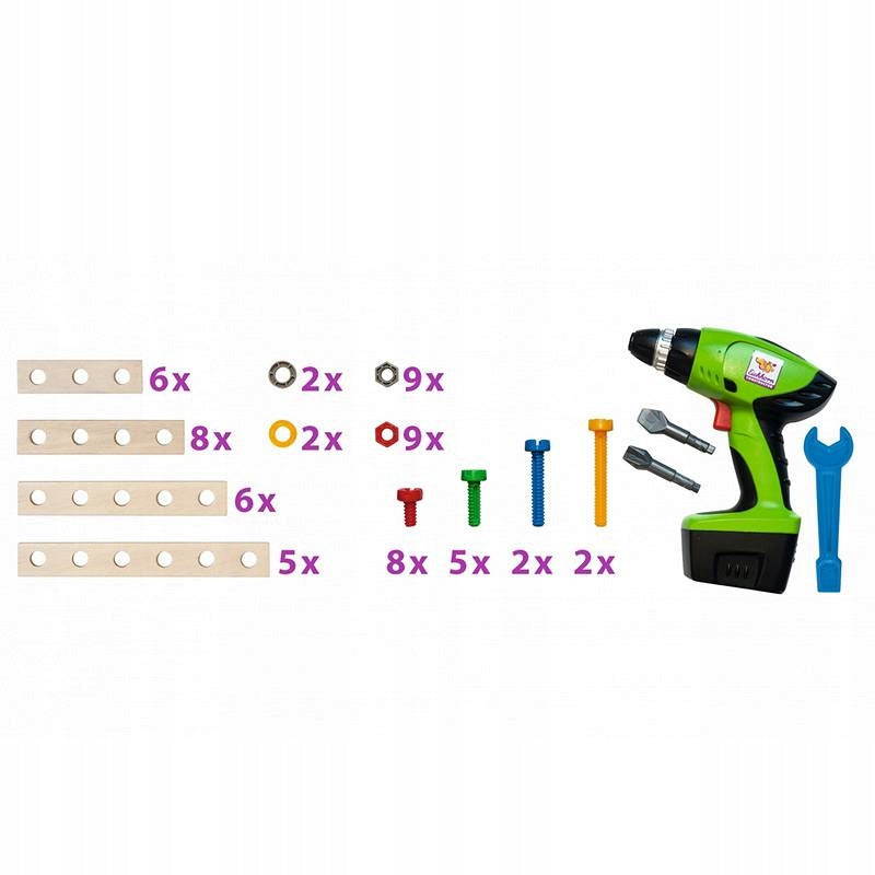 Eichhorn Simba Toolkit Creative Adventures for Small Material wood plastic