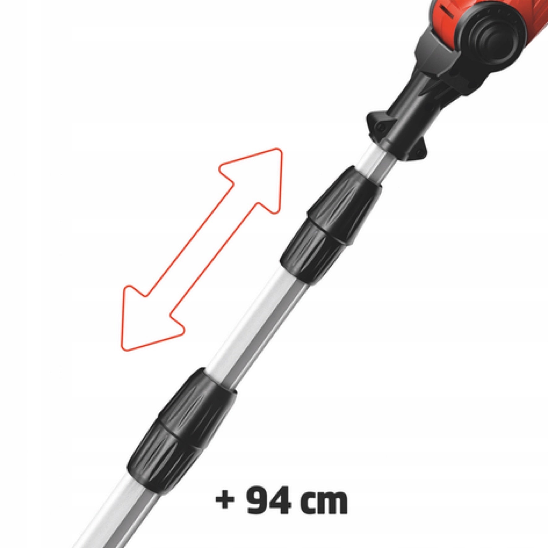 Einhell GE-HC 18 Li T-Solo Cordless Multifunction Tool Guide length 20 cm