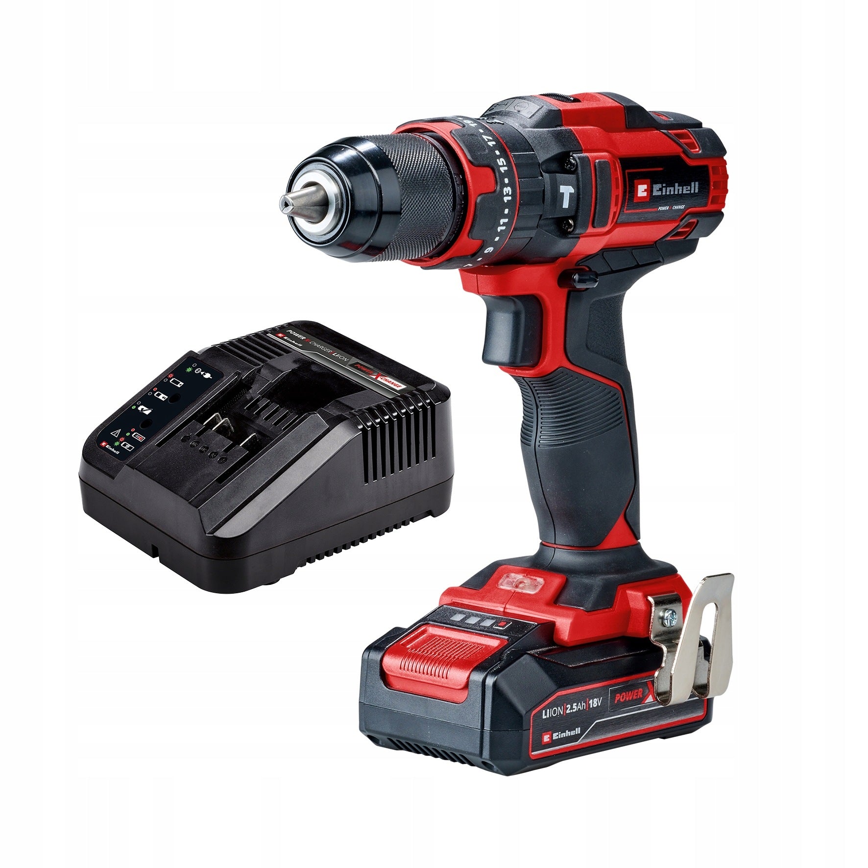 Einhell Impact Driver-DriverTE-CD 18/44 Li-i 18V 2,5 Ah + Charger