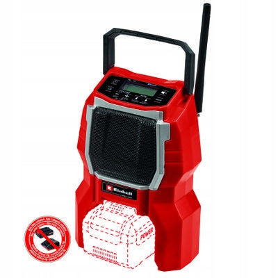 Einhell bluetooth construction radio Manufacturer code 3408017